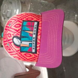 Super Bowl LIV Patterned Cap  NWOT